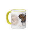November Birthstone Butterfly Mug