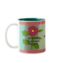 November Chrysanthemum Cheerfulness Mug by marcya7 November Chrysanthemum Cheerfulness Mug