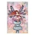 November Fairy Art Print Poster by Molly Harrison by robmolily November Fairy Art Print Poster by Molly Harrison