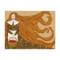 November girl postcards by melteddoodles November girl postcards