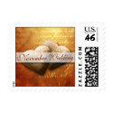 November Hearts Wedding Postage postage by TDSwhite November Hearts Wedding Postage postage