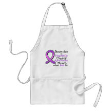 November is Pancreatic Cancer Awareness Month Aprons