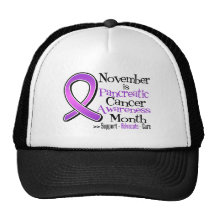 November is Pancreatic Cancer Awareness Month Hats