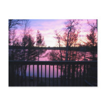 November Morning Postcard