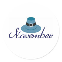 November Sticker