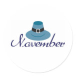 November Sticker