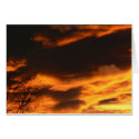 November Sunset Card