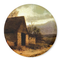 November Twilight (1912) Barn and Fields Bookmark magnets by MyBookmarks November Twilight (1912) Barn and Fields Bookmark magnets