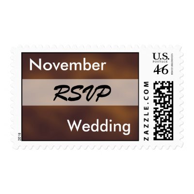 November Wedding Colors Stamps by TDSwhite