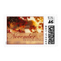 November Wedding II Postage Stamp by JoyOfLife November Wedding II Postage Stamp