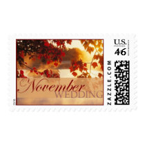 November Wedding II Postage Stamp by JoyOfLife November Wedding II Postage Stamp
