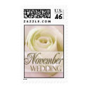 November wedding postage stamps by perfectpostage November wedding postage stamps