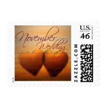 November Wedding - Small Stamp Size