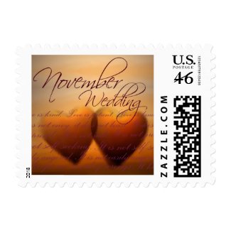 November Wedding - Small Stamp Size stamp