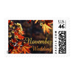 November Wedding stamps