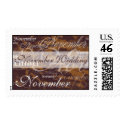 November Wedding Topaz postage