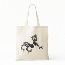 Novgorod Dragon black chrome bags by arthistory Novgorod Dragon black chrome bags