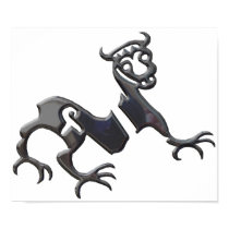 Novgorod Dragon black chrome posters by arthistory Novgorod Dragon black chrome posters