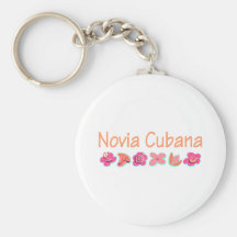 Novia Cubana Keychains