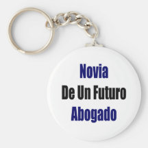 Novia De Un Futuro Abogado Key Chain