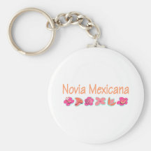 Novia Mexicana Keychains