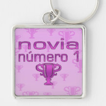 Novia Número 1 Keychains