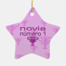 Novia Número 1 Ornament