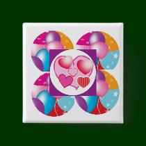 NOVINO Celeberations - Baloons,Stars n Hearts buttons by doonagiri NOVINO Celeberations - Baloons,Stars n Hearts buttons