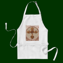 NOVINO Cross with Diamonds aprons by doonagiri NOVINO Cross with Diamonds aprons