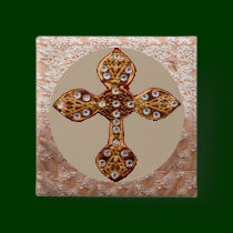 NOVINO Cross with Diamonds buttons by doonagiri NOVINO Cross with Diamonds buttons