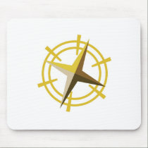 NOVINO Gold Star Drive Wheel mousepads by doonagiri NOVINO Gold Star Drive Wheel mousepads
