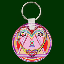 NOVINO Heart Chakra - Artistic Presentation keychains by doonagiri NOVINO Heart Chakra - Artistic Presentation keychains