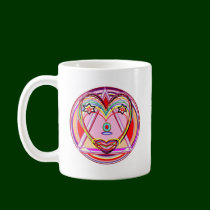 NOVINO Heart Chakra - Artistic Presentation mugs by doonagiri NOVINO Heart Chakra - Artistic Presentation mugs