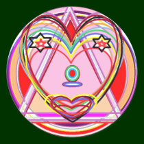 NOVINO Heart Chakra - Artistic Presentation stickers by doonagiri NOVINO Heart Chakra - Artistic Presentation stickers
