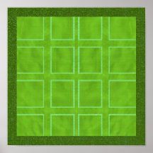 NOVINO Hues of  Green Presentation Print