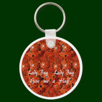 NOVINO Lady Bug Wants a Hug keychains by doonagiri NOVINO Lady Bug Wants a Hug keychains