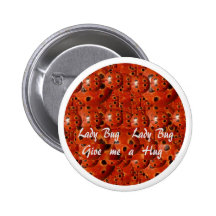 NOVINO Lady Bug Wants a Hug Pin