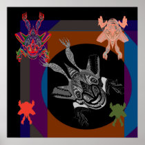 NOVINO   Many Faced Alien Creatures