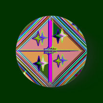 NOVINO Purple Star - Healing Art Series buttons by doonagiri NOVINO Purple Star - Healing Art Series buttons