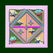 NOVINO Purple Star - Healing Art Series magnets by doonagiri NOVINO Purple Star - Healing Art Series magnets