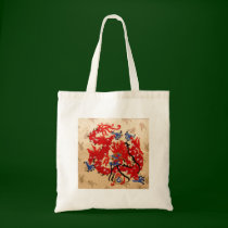 NOVINO Red n Gold Dragons bags by doonagiri NOVINO Red n Gold Dragons bags