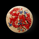 NOVINO Red n Gold Dragons buttons
