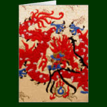 NOVINO Red n Gold Dragons cards by doonagiri NOVINO Red n Gold Dragons cards