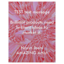 NOVINO RedRose PinkRose Rose Petal Art Flyer