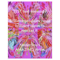 NOVINO RedRose PinkRose Rose Petal Art Full Color Flyer