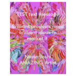 NOVINO RedRose PinkRose Rose Petal Art Full Color Flyer