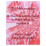 NOVINO RedRose PinkRose Rose Petal Art Personalized Flyer