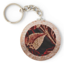 NOVINO Super Gold Leaf Key Chain