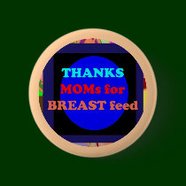 NOVINO Thanks Mom for Breast Feed buttons by doonagiri NOVINO Thanks Mom for Breast Feed buttons