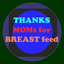 NOVINO Thanks Mom for Breast Feed stickers by doonagiri NOVINO Thanks Mom for Breast Feed stickers
